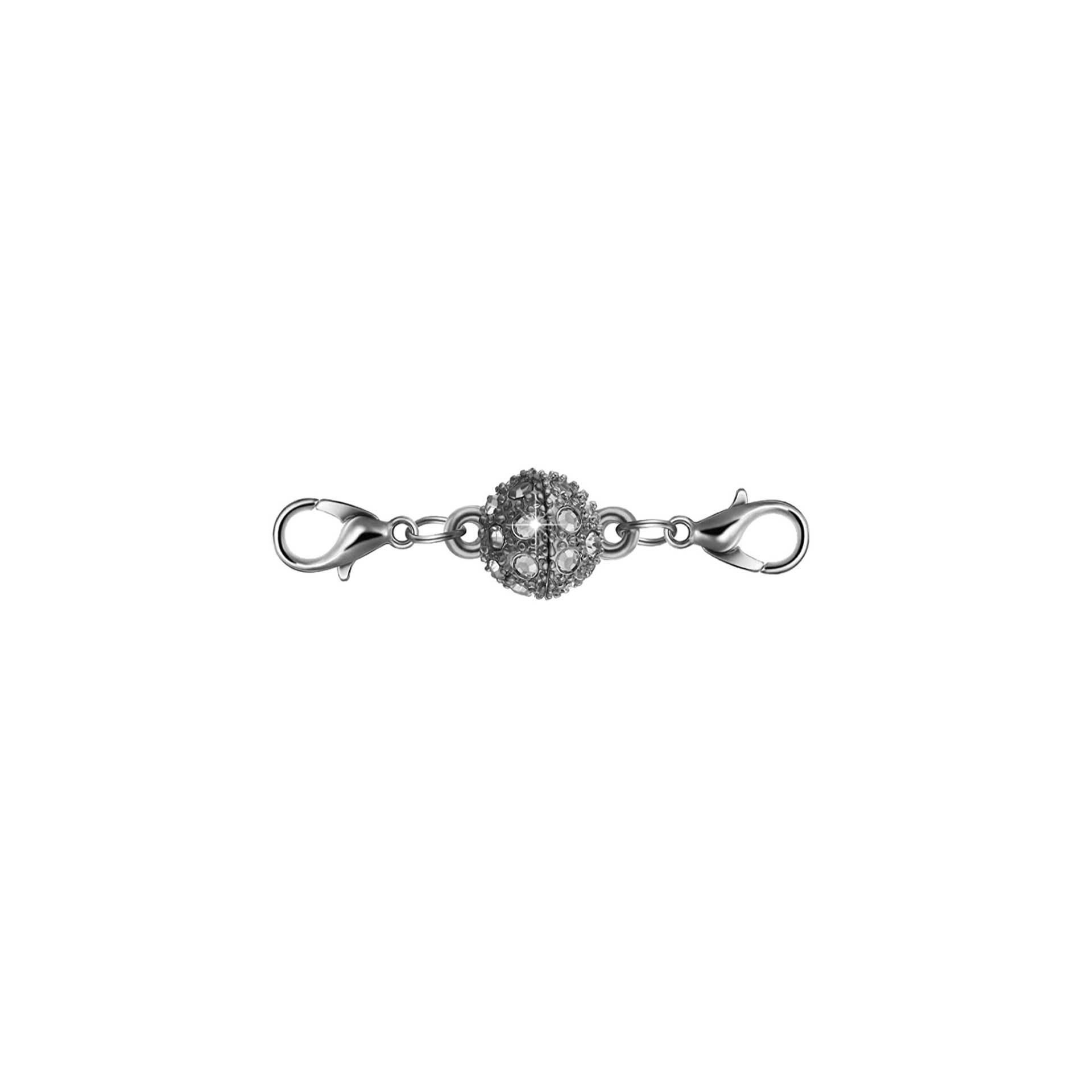 Diy Jewelry Magnetic Buckle Strong Magnetic Buckle Alloy Ball Diamond Bracelet Necklace Connection Magnetic Buckle Ornament Accessories display picture 4
