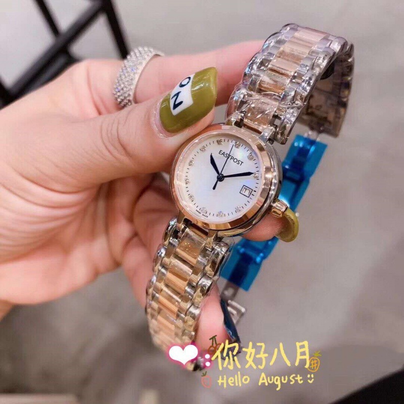 로즈 골드 쉘 다이아몬드 스케일