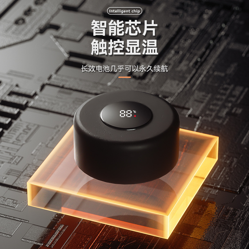 5ZV7智能超大號大容量帶蓋玻璃杯雙層防摔水杯男便攜泡茶杯子2000