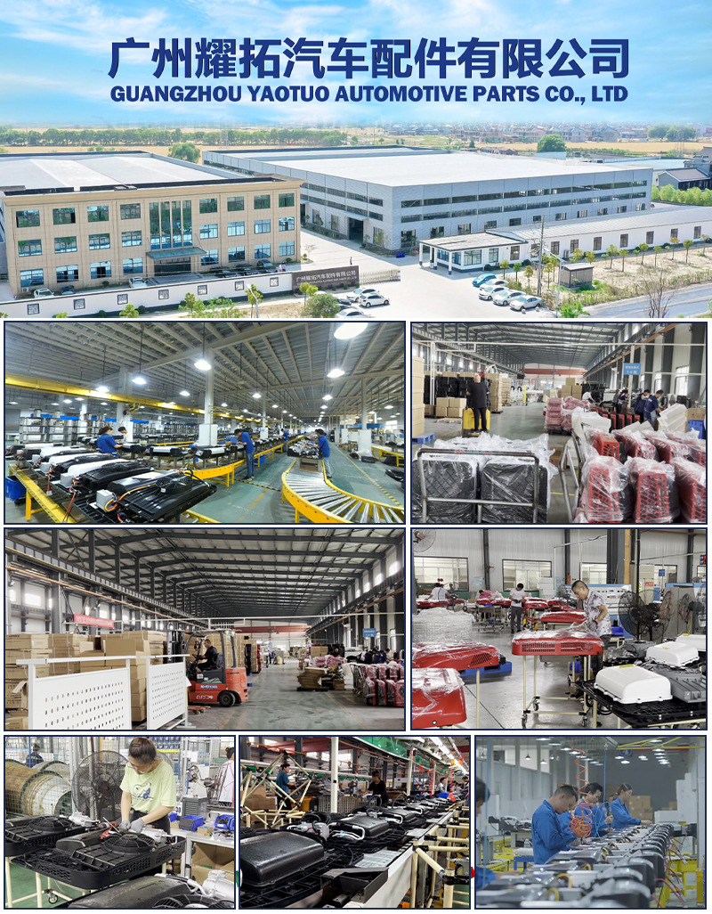 Manufacturer Wholesale Car Electric Split Air Conditioner 12V24V High Configuration Refrigeration Variable Frequency Car Air Conditioner for Trucks and Rvs