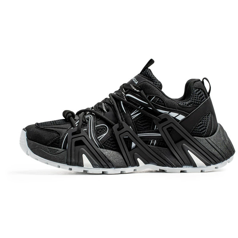 Summer breathable footwear, high sports shoes platform, for teenagers