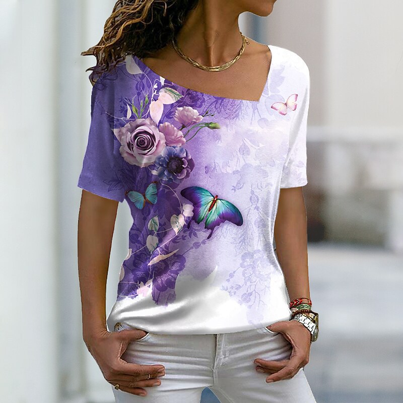 Floral T-shirt 3