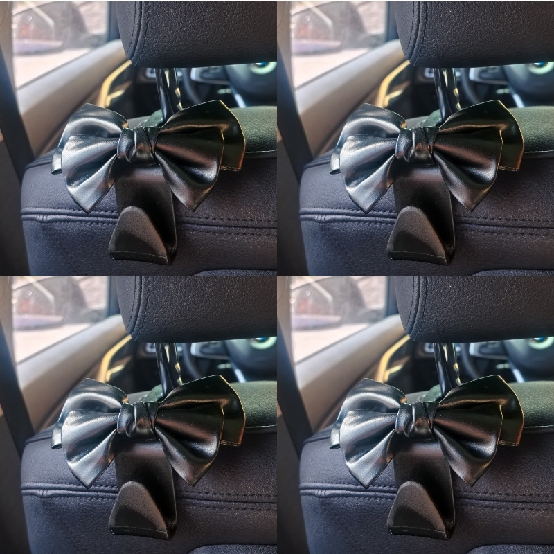 Gancho trasero multifuncional en el automóvil Gancho femenino interior creativo Gancho para automóvil asiento invisible para automóvil