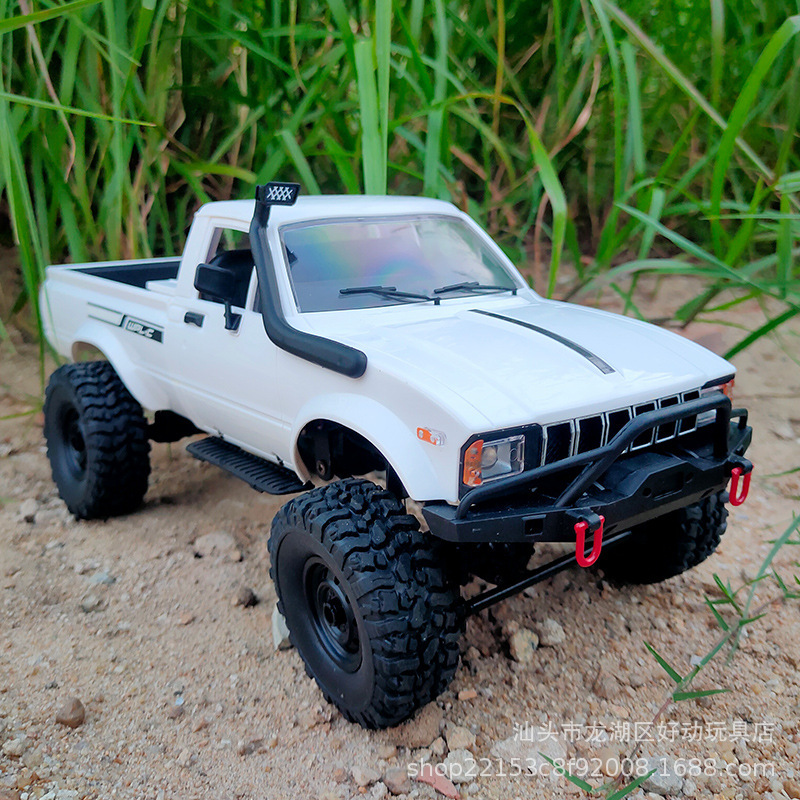 Cross-border naughty Dragon C24-1 full-scale pickup truck four-wheel drive off-road climbing remote control car RC modifiable children's toys Cross-border naughty Dragon C24-1 full-scale pickup truck four-wheel drive off-road climbing remote control car RC modifiable children's toys