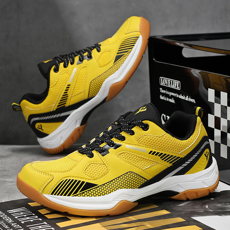 Nuevos zapatos de bádminton especiales transfronterizos, zapatos de entrenamiento de tenis, zapatos de tenis de mesa para estudiantes masculinos y femeninos