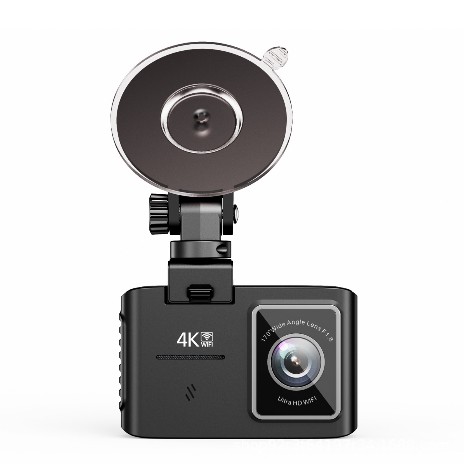 New private model 4K+1080P dual-lens 5G WiFi dashcam with high-definition image viewable on mobile phones