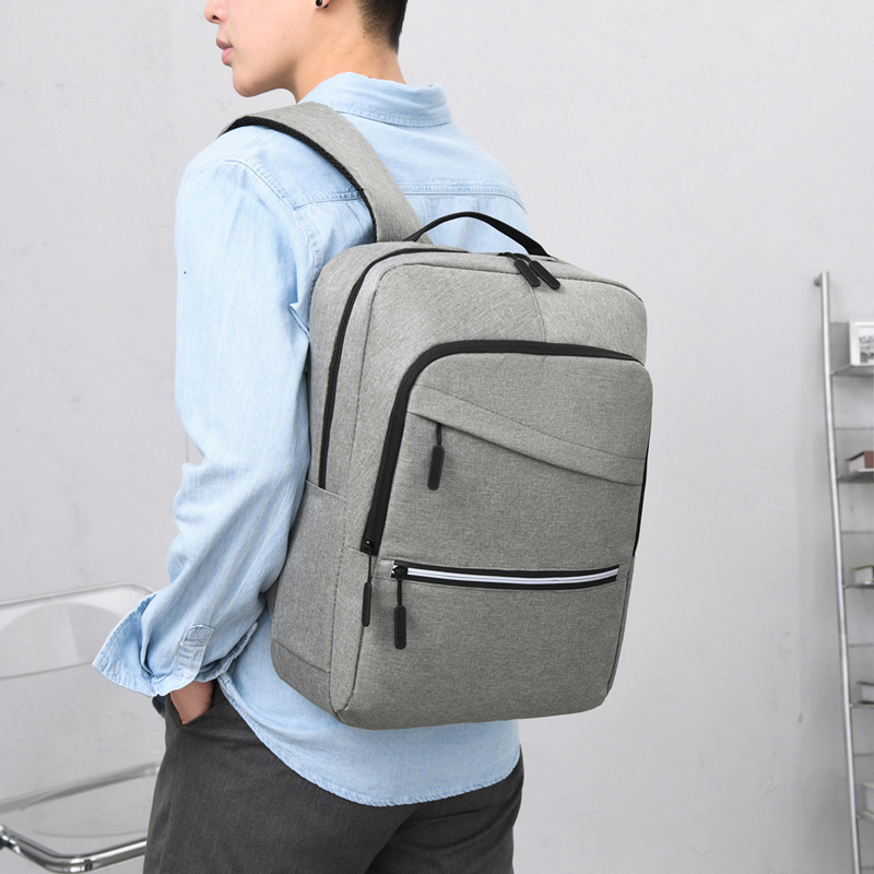 Bolsa de negocios de gran capacidad mochila hombres y mujeres de viaje ocio viaje mochila multifuncional Puerto USB mochila de cercanías