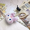 Cute plush toy, pendant, doll, cartoon keychain from pearl, wholesale