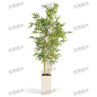 Artificial Bamboo Potted Plant ������������
