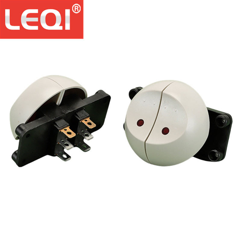 双联双开蘑菇头开关指示灯 KCD3船型开关 面板式电暖气取暖器配件