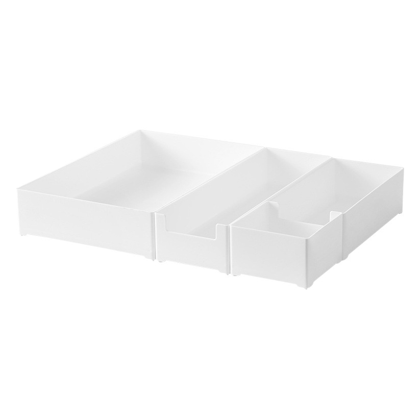 Cocina simple cajón caja de almacenamiento escritorio pluma sundries cosméticos papelería cocina PP plástico organización caja al por mayor