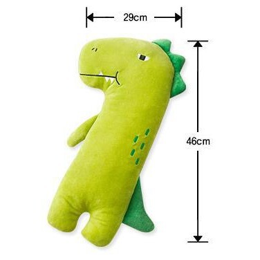 Corea del Sur pequeño animal muñeca niños asiento de coche cubierta la correa seguridad calmante almohada felpa