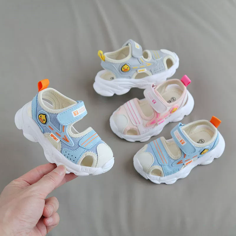 Детские ходунки Детская обувь Дышащая сетка обувь Летние мальчики Детская обувь на мягкой подошве Детская обувь Весенняя осень для девочек