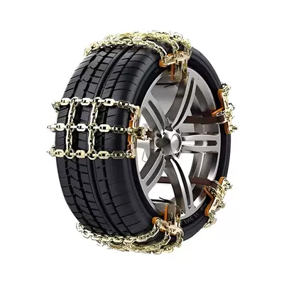 Tire snow chain for sedans, SUVs, vans, and