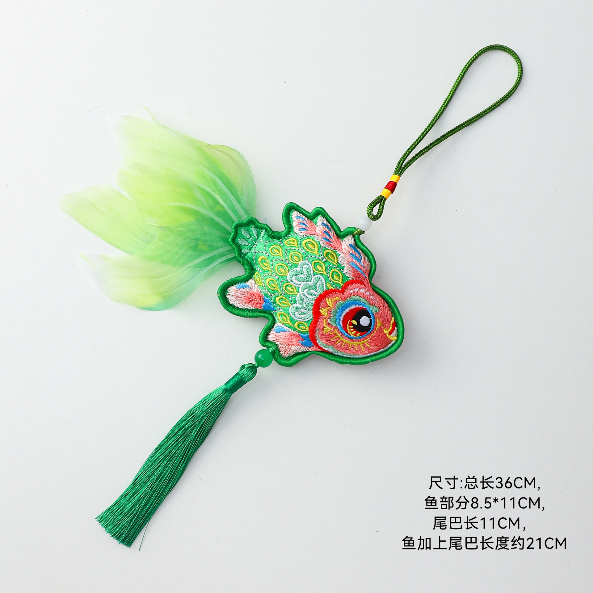 Siete colores cordier sueños koi colgar decoración de barril de Año Nuevo decoración con florista material DIY colgante floral