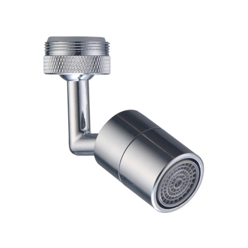 Kitchen faucet anti-splash head universal spout external extension bubbler L-shaped 720-degree rotating mouthwash artifact