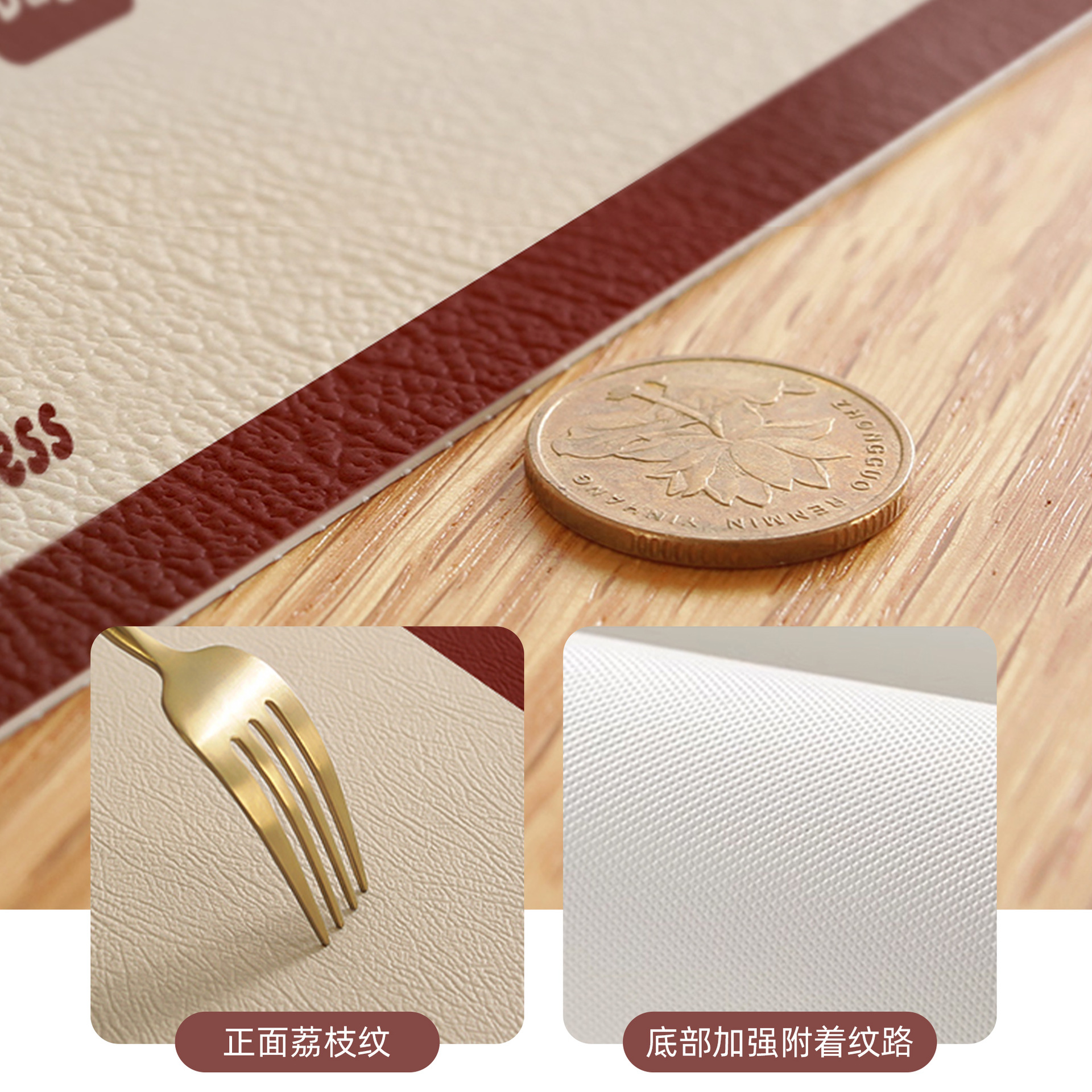 Atmosfera de Año Nuevo almohadilla de mesa impermeable a prueba de agua a prueba de aceite sin lavable mantel de mesa 2025 nuevo almohadilla de mesa de té almohadilla de protección de escritorio