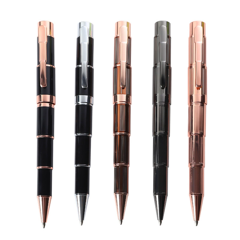 帆莱 High-end metal creative copper ballpoint pen, Birthday gift