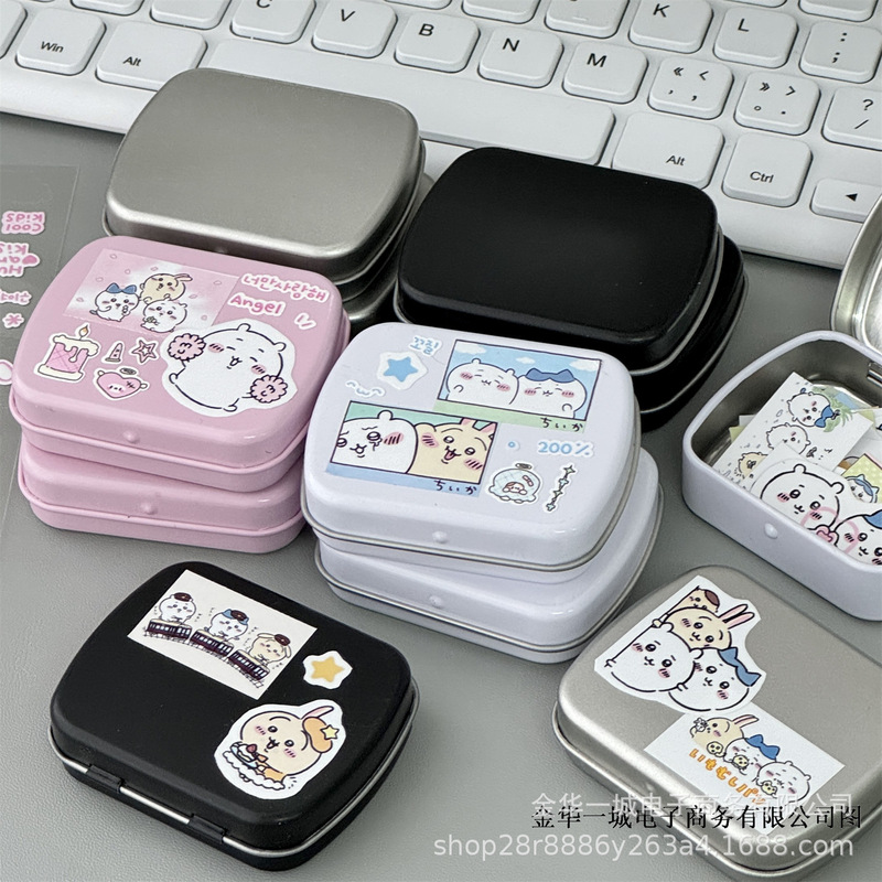 高颜値カバーミニ小鉄箱ins手帳素材収納ケース古早可 _ 防塵カバー小鉄箱|undefined