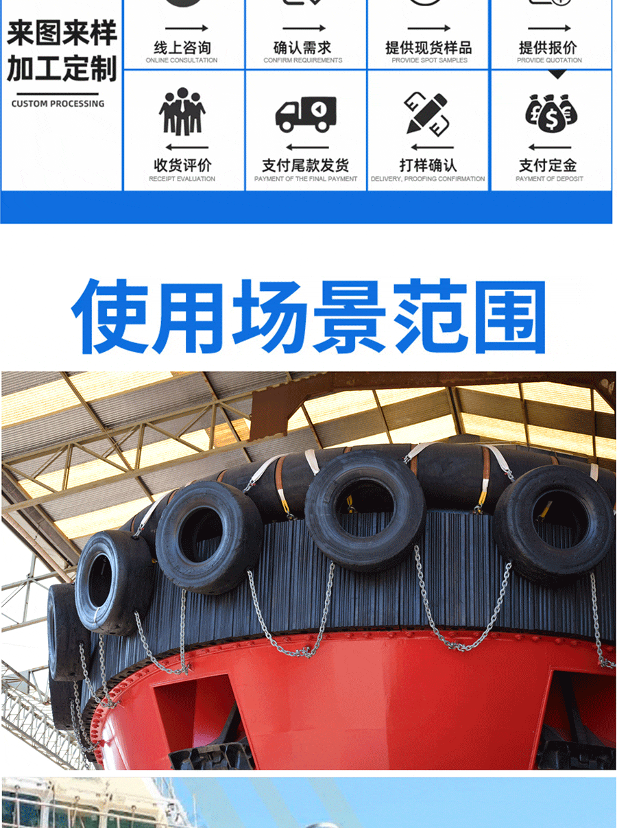 W型泊位安全护舷