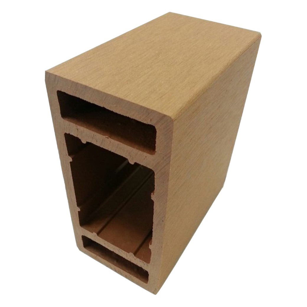 Tablero de plástico de madera tablero al aire libre balcón tablero de pared plástico decoración de madera al aire libre terraza barandilla columna paso cuadrado 120*60 anticorrosión madera
