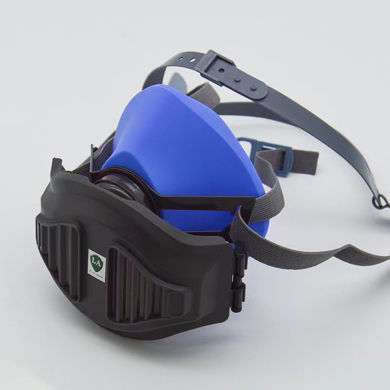 生宝DR-T硅胶半面罩 电焊打磨 防工业粉尘  装修防护 半面具