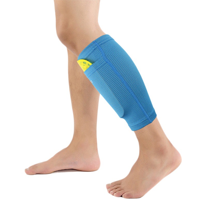 Cross-Border Wholesale Football Socks, Shin Guards, Shin Guards, Socks Insert Type, Adult Youth Pocket Type, Breathable and Soft