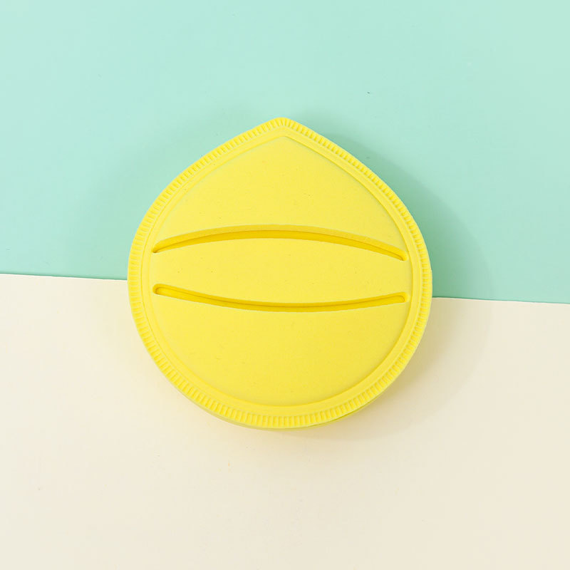 Macarons Pedo Peach Algodón de azúcar Almohadilla de aire Puff No coma polvo Esponja cosmética seca y húmeda sin látex