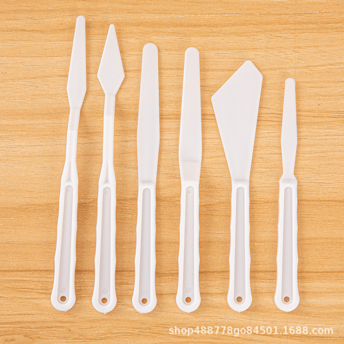 Nuevas herramientas de toner estudiantes plásticos herramientas de arte acrílico cuchillo de toner de pintura al óleo al por mayor