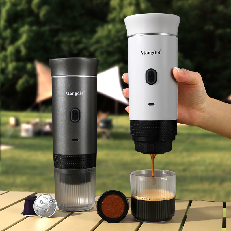 Travel Portable Italian Capsule Coffee Machine Automatic Concentrated Hot and Cold Extraction Outdoor Pump Pressure American Style Home Use 15Bar Travel Portable Italian Capsule Coffee Machine Automatic Concentrated Hot and Cold Extraction Outdoor Pump Pressure American Style Home Use 15Bar