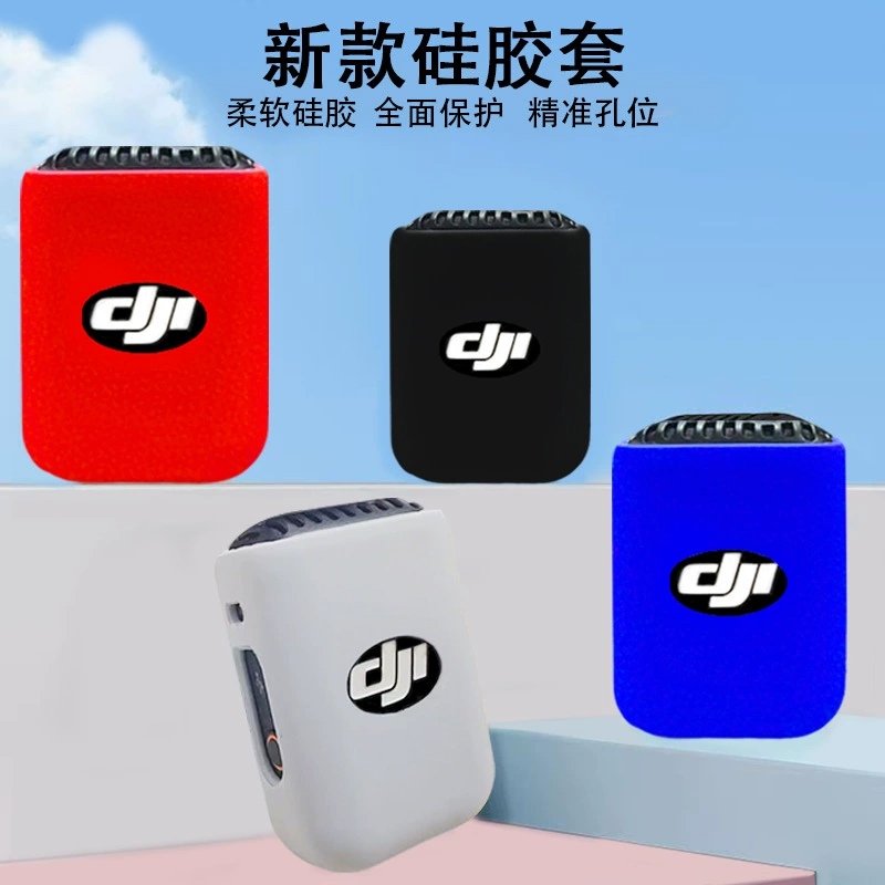 Силиконовый чехол для камеры и микрофона, совместимый с DJI, защитный кейс, защита от падений