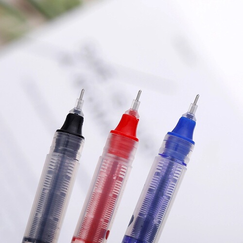 Black Gel Pen with 0.5mm Diameter, Bulk and Retail, Colorful Refillable Gel Pens