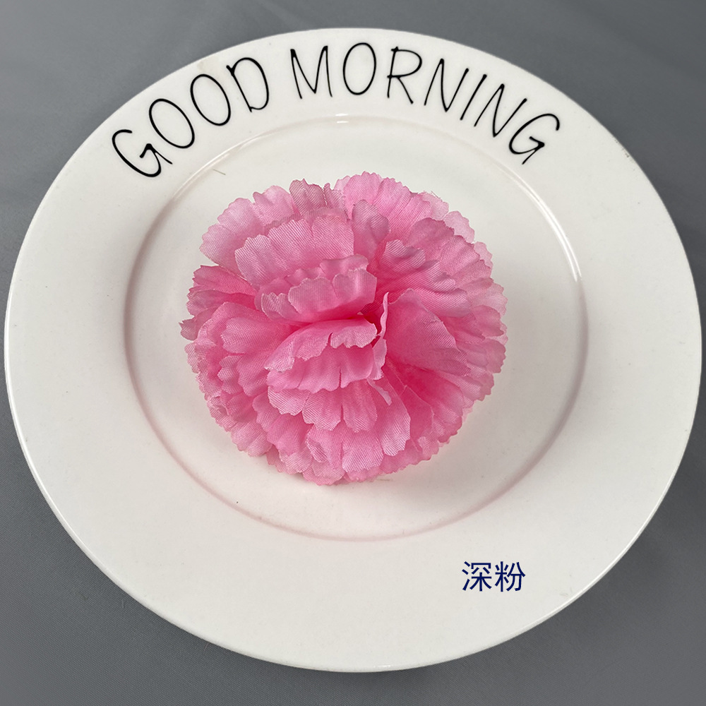 Simulación de la cabeza de la flor de clave grande ingeniería de calendula paisajismo sala de bodas del día del maestro material DIY decoración de pastel