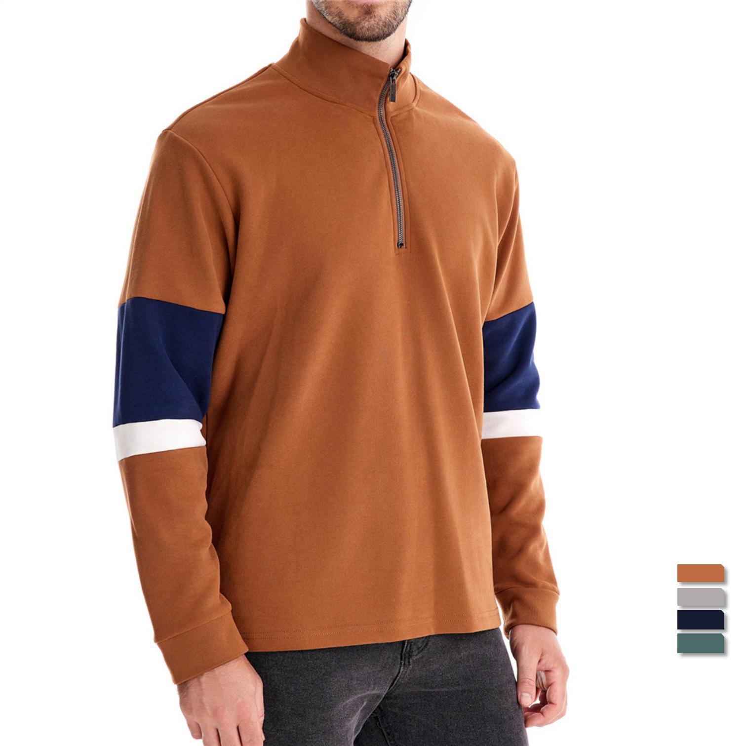 Neuer Herbsttrend: Langarmpullover in Kontrastfarben – lässig und vielseitig_voghion.com