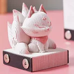 Нежа 2 окружающая бурундук 3D трехмерная клейкая заметка бумага резьба творческий мультяшный животное заметки-пост-it милые маленькие украшения