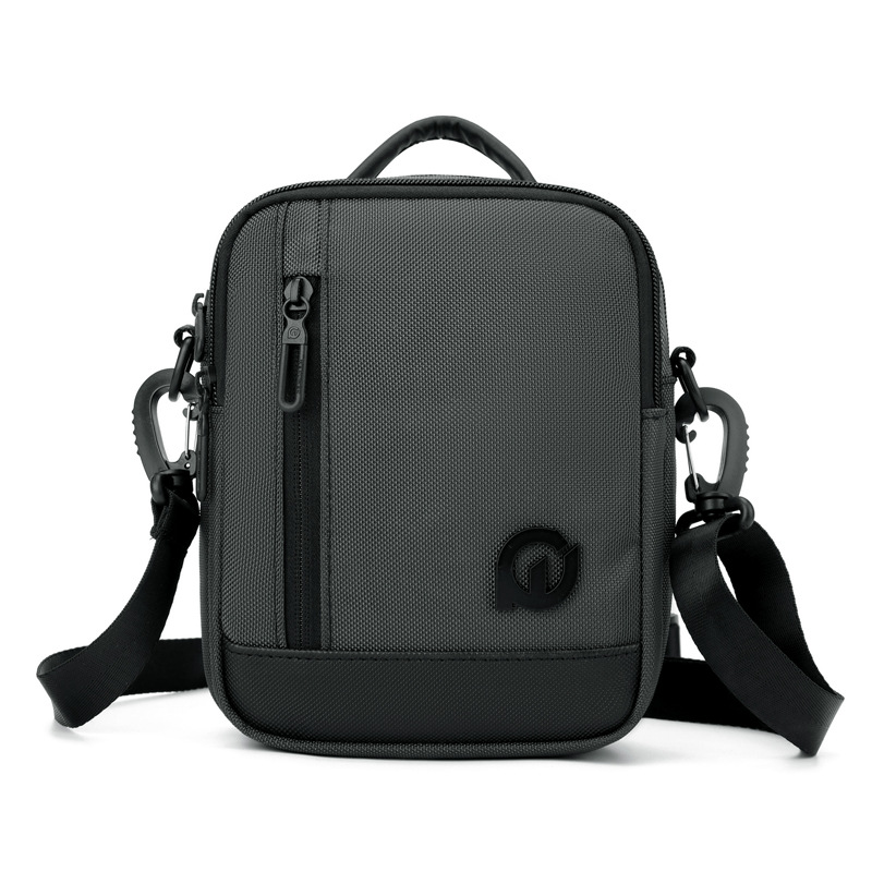 WEPOWER Bolso de hombro para hombre nuevo Bolso de bolsillo portátil casual de moda Bolso para hombre al aire libre de gran capacidad