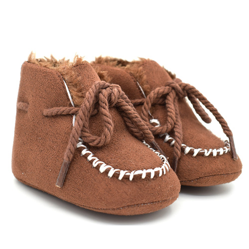 Winter Warm Baby Snow Boots, Thick Infant Cotton Boots, Baby Shoes, Walking Shoes M607