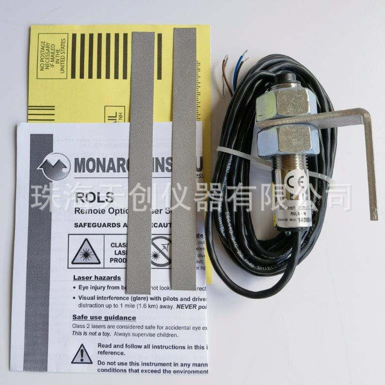 ROLS-W激光转速传感器 美国monarc在线式测量转速表 TTL信号输出