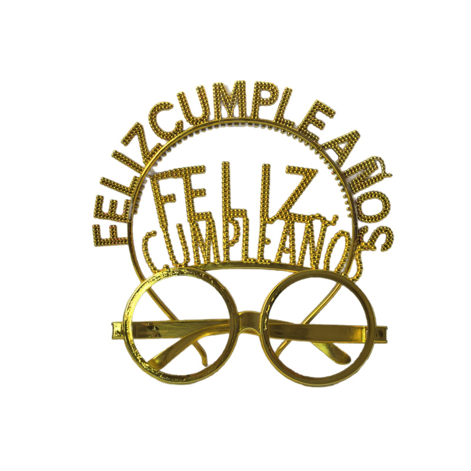 Gafas de Fiesta de Cumpleaños Feliz Cumpleaños de Plástico Decorativo