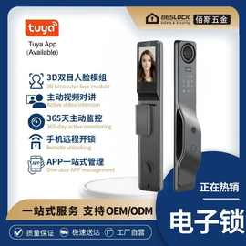 智能门锁掌静脉密码锁家用电子入户全自动防盗门锁人脸识别智能锁
