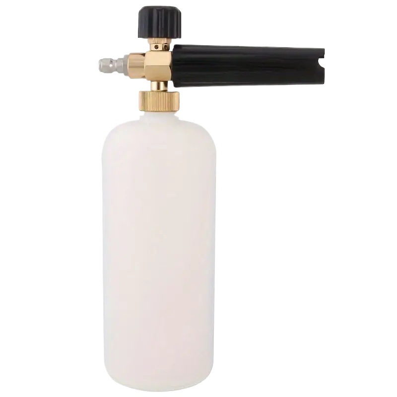 Spot al por mayor núcleo de aleación de aluminio de alta presión lavador de coches espuma de aluminio 1 / 4 conexión rápida pa jar set 1000ml