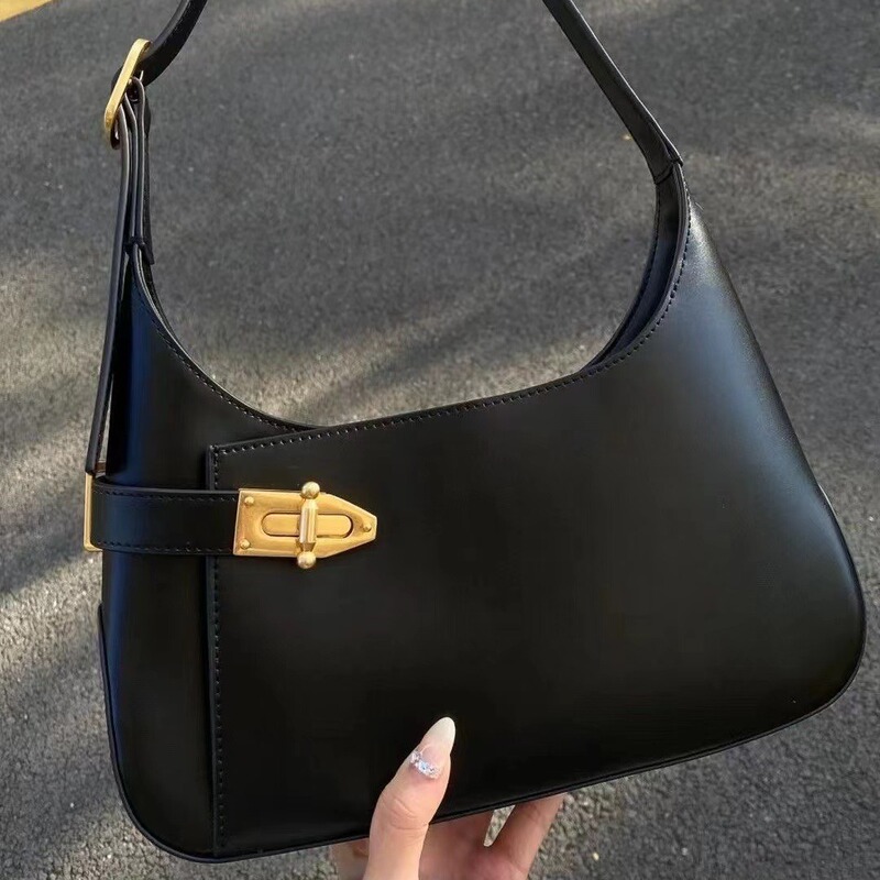 Niche Light Luxury Women's Bag Fashionable Underarm Bag High-end Design Fashionable Simple Exquisite All-match Handbag Small Bag