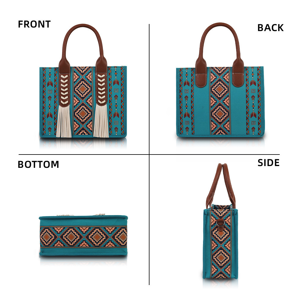 Canvas-Crossbody-Tasche