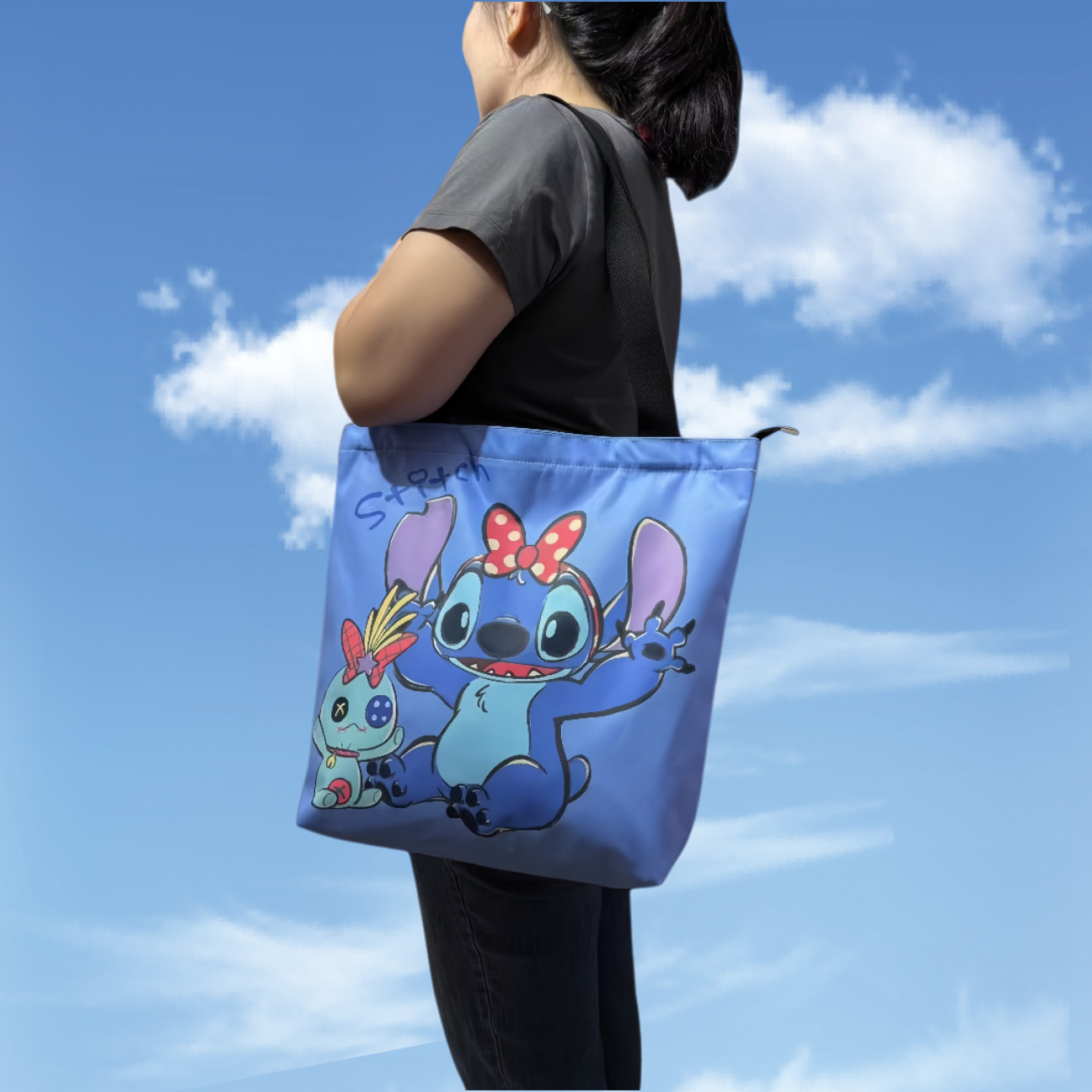 스티치 2, 가로 38cm * 세로 35cm * 밑면 10cm