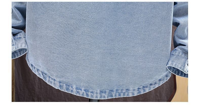 Modisches Jeanshemd Für Herren Für Frühling Und Herbst_voghion.com