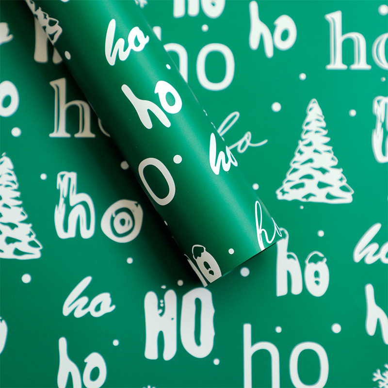 Navidad verde; 56 * 56cm 20 / paquete