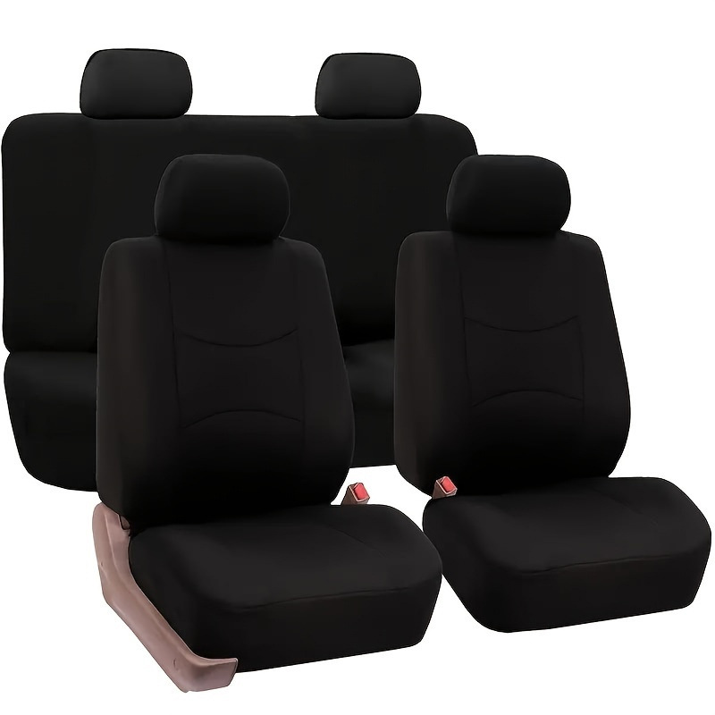 Cross-Border Temu Amazon Mexico Universal Five-Seater Car Seat Cover Flat Type Car Seat Cover 9-Piece Set