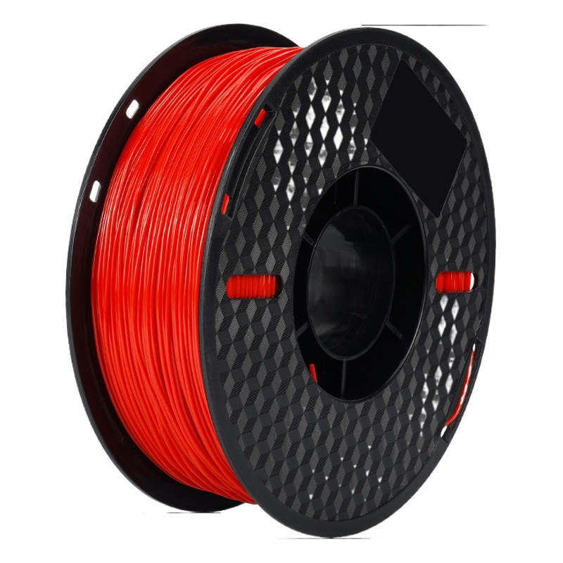 Material elástico de la impresora flexible del FDM del alambre de los materiales consumibles 1,75 m 1KG TPU de la impresora de Qipang 3D