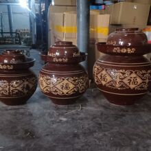 泡菜坛子20斤30斤加厚菜籽食品级土陶无铅无毒老式