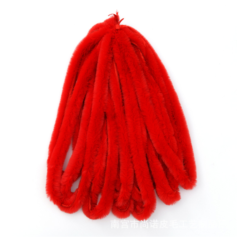 Tira de lana de conejo imitación Rex tira de lana artificial al por mayor de fábrica Tang traje Hanfu piel borde ropa hat tira zapato brazalete tira de lana de imitación